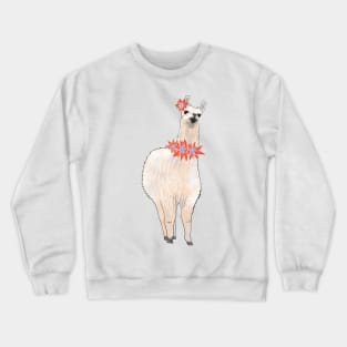 I'm a Llama & I'm Pretty Crewneck Sweatshirt